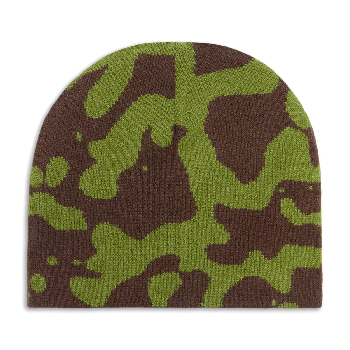 CCS Reversible Amphibian Skully Beanie - Green/Brown