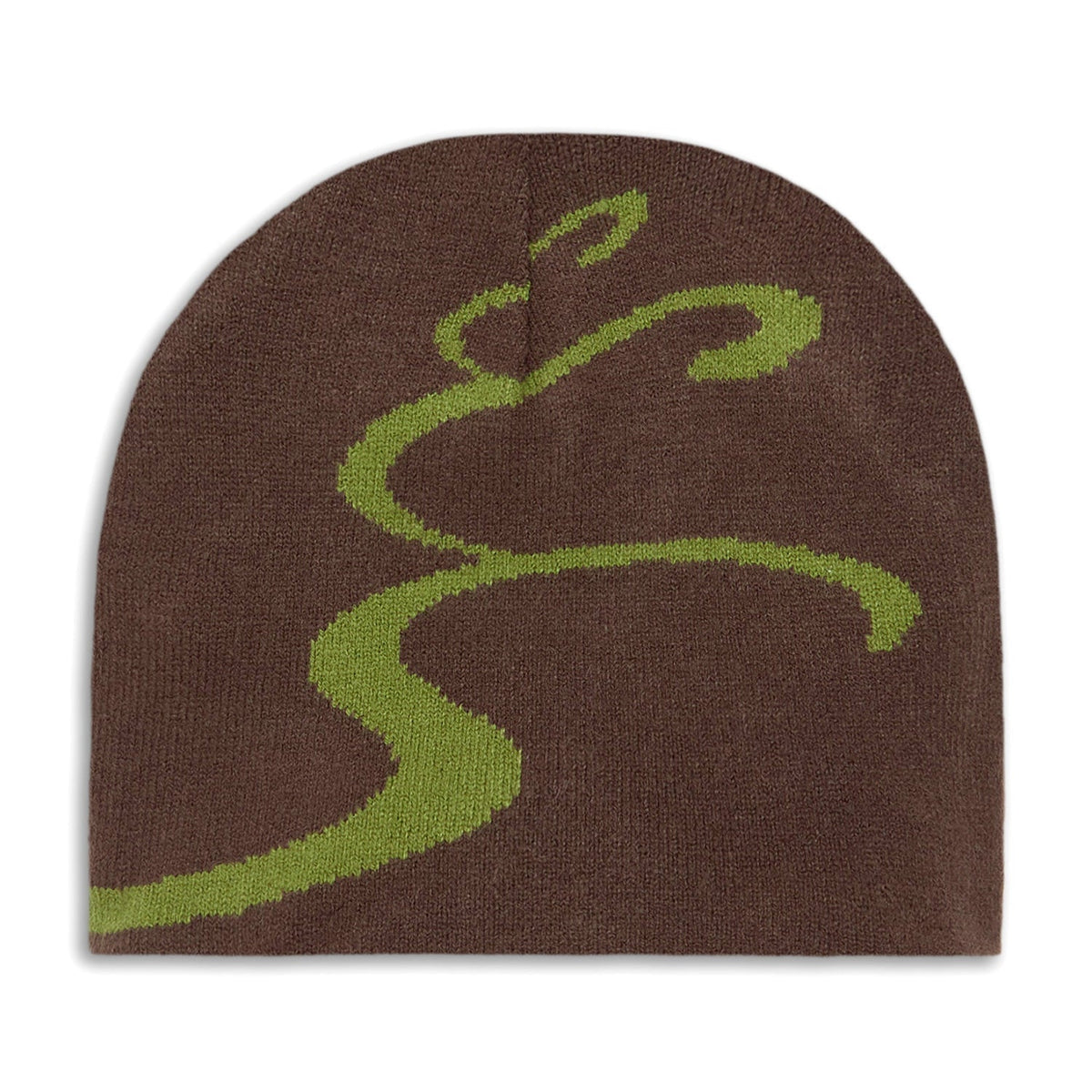 CCS Reversible Amphibian Skully Beanie - Green/Brown