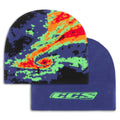 CCS Reversible Forecast Skully Beanie - Hurricane Blue