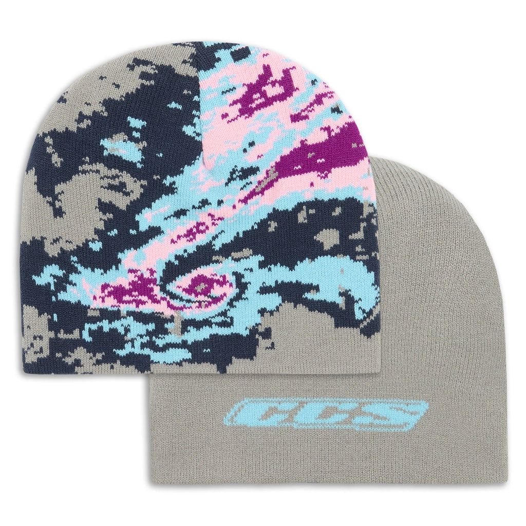 CCS Reversible Forecast Skully Beanie - Blizzard Grey