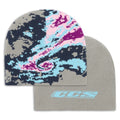CCS Reversible Forecast Skully Beanie - Blizzard Grey