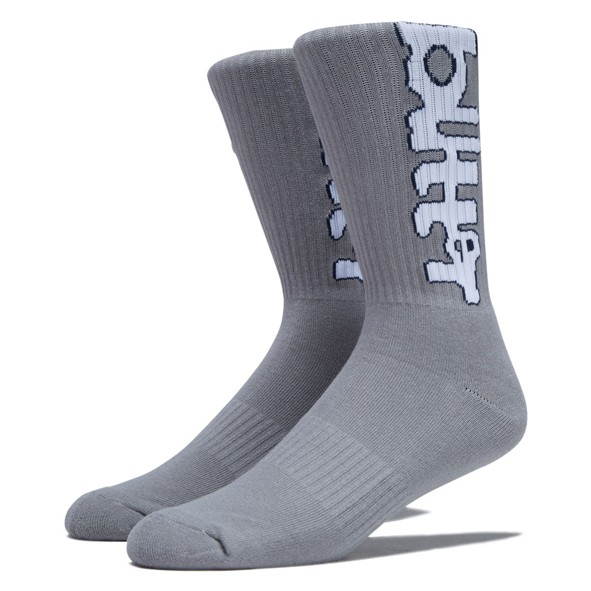Butter Goods Warped Socks - Grey