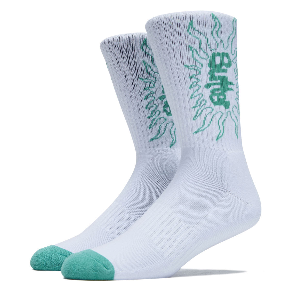 Butter Goods Solar Socks - White