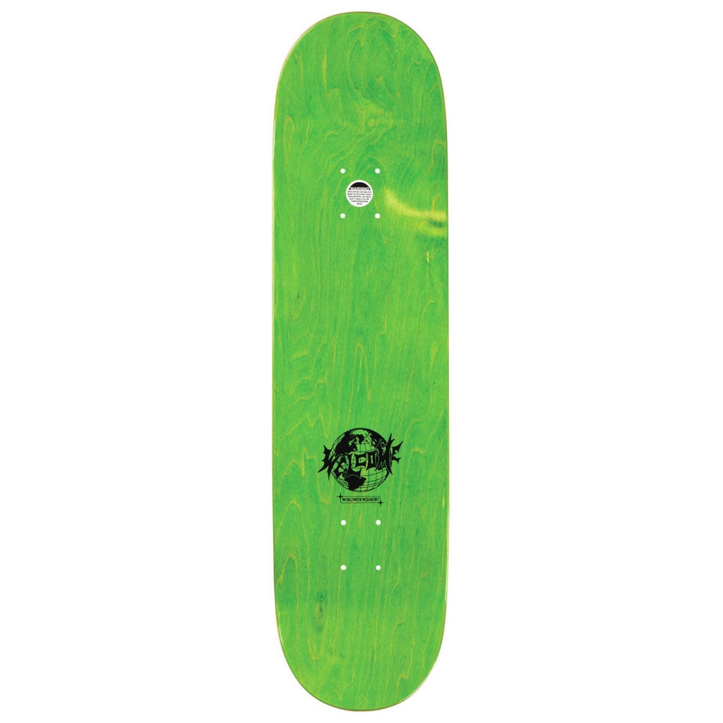 Welcome Cherubs Evan Mock On Island Skateboard Deck - Black/White - 8.38"