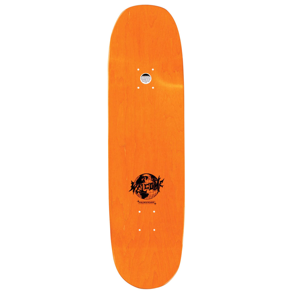 Welcome Cherubs Evan Mock On Moontrimmer 2.0 Skateboard Deck - Black/White - 8.60"