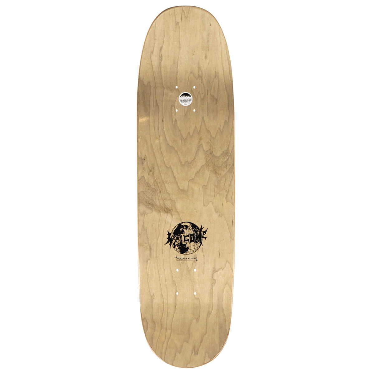 Welcome Flail Ryan Reyes On Baculus 2.0 Skateboard Deck - Highlighter Lime/Red - 9.00"