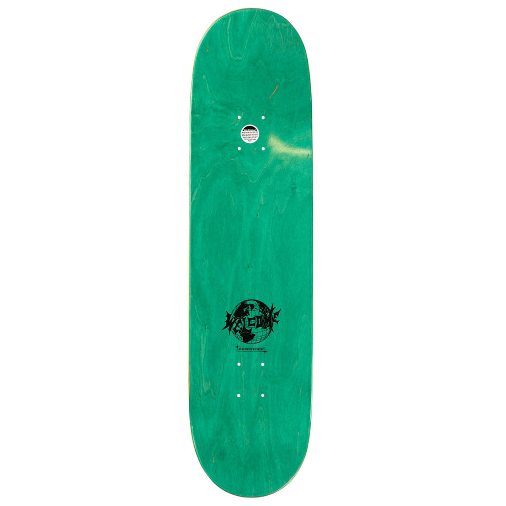 Welcome Spear Nick Garcia Skateboard Complete - White/Red - 8.50"