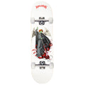 Welcome Spear Nick Garcia Skateboard Complete - White/Red - 8.50"