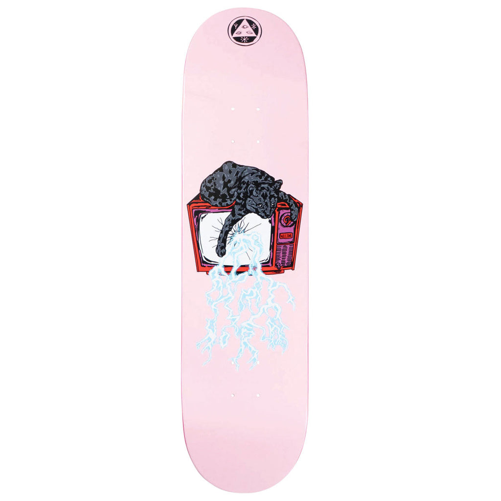 Welcome Static Nora Vasconcellos Skateboard Deck - Pink - 8.25"