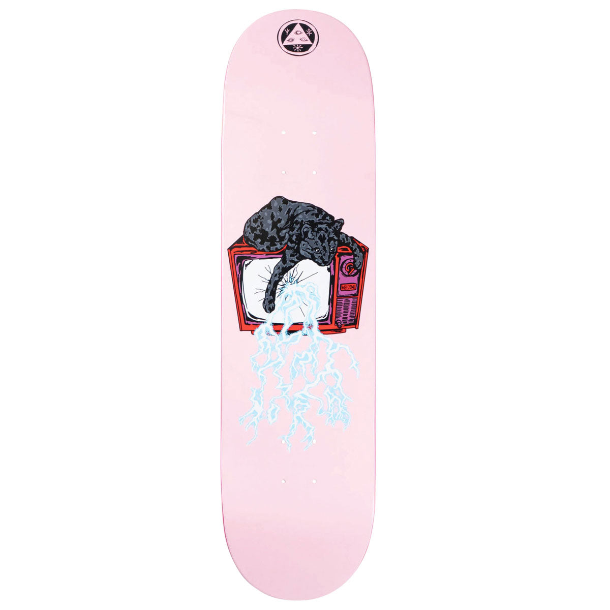 Welcome Static Nora Vasconcellos Skateboard Deck - Pink - 8.25"