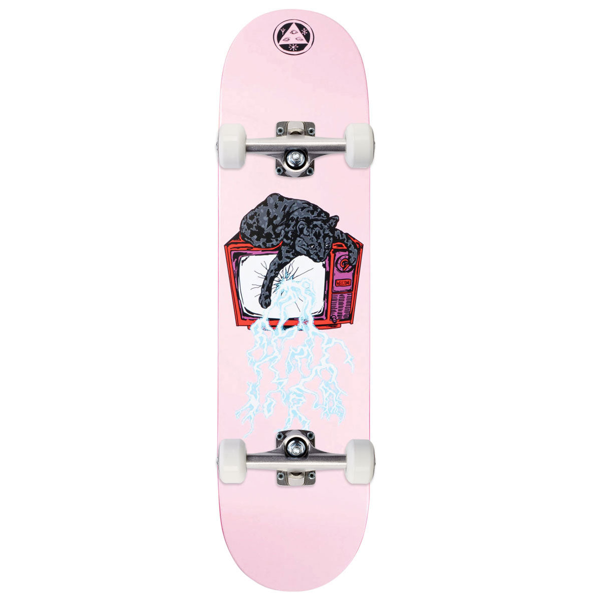 Welcome Static Nora Vasconcellos Skateboard Complete - Pink - 8.25"