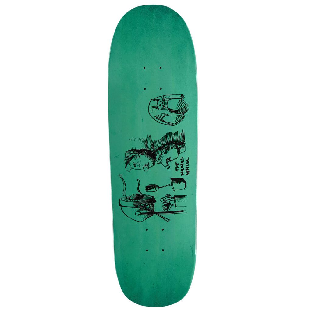 The Heated Wheel Mid July Skateboard Deck - 9.25"