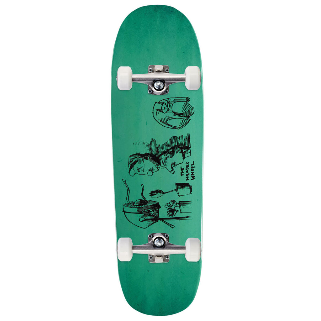 The Heated Wheel Mid July Skateboard Complete - 9.25"