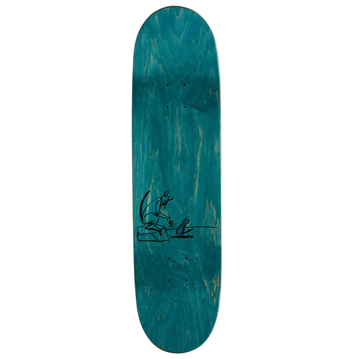 The Heated Wheel Barstow Alleyway Skateboard Deck - 8.50"