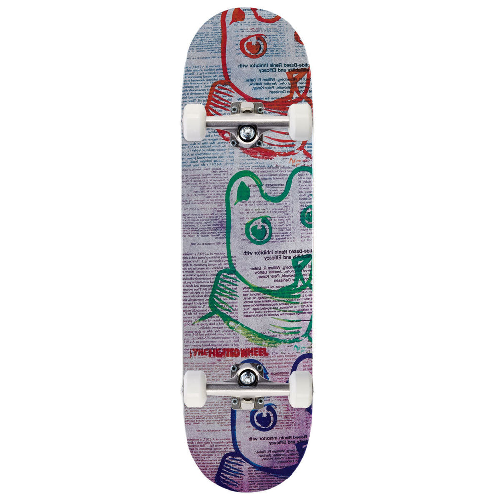 The Heated Wheel Barstow Alleyway Skateboard Complete - 8.50"