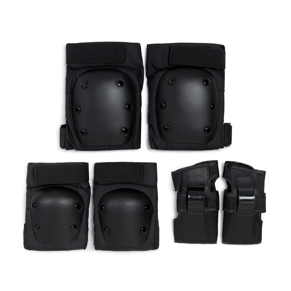 CCS 3 Pack Protective Pad Set Pads - Black