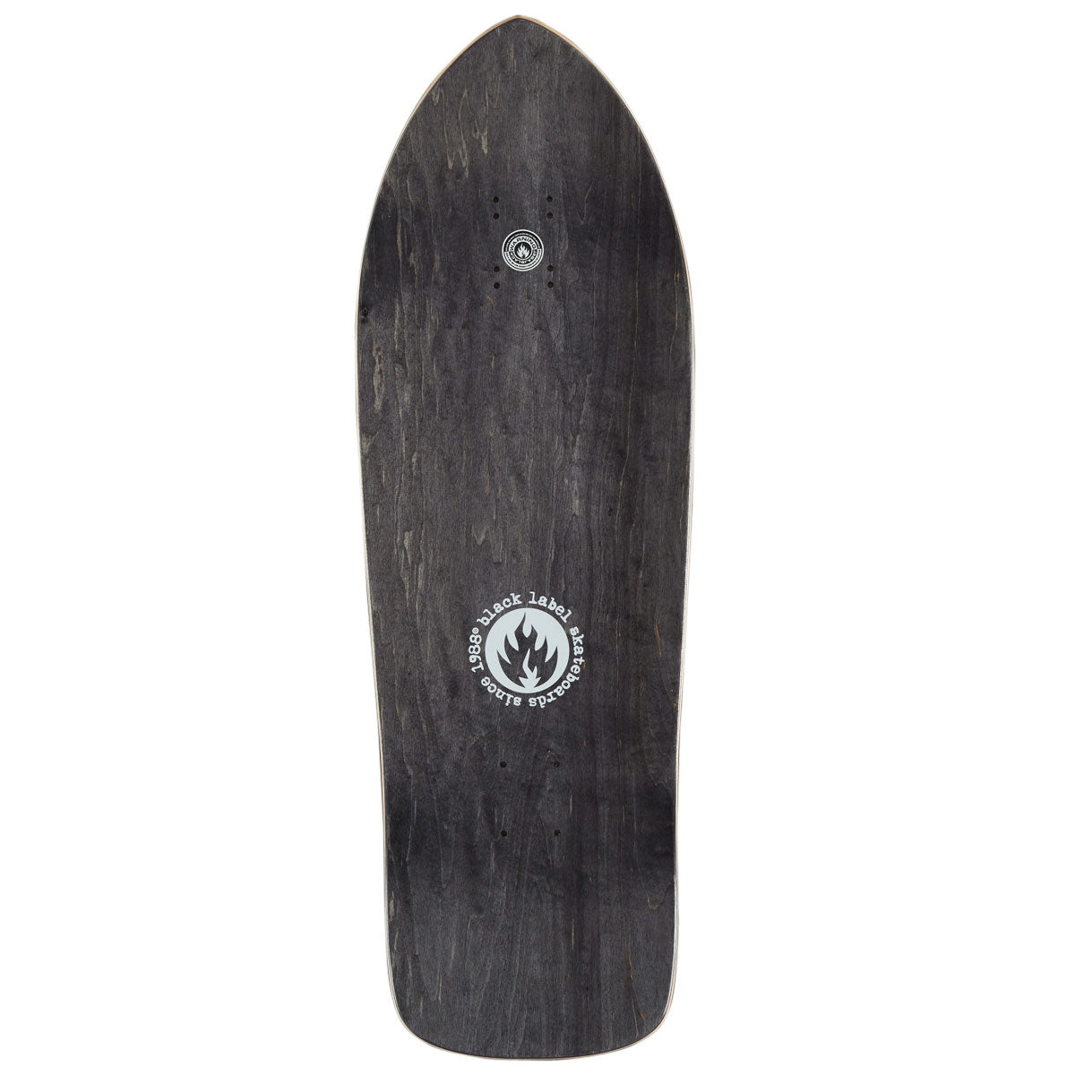 Black Label Nick Peterson Burnside Brew Riky Shape Skateboard Deck - Assorted Stains - 10.25"