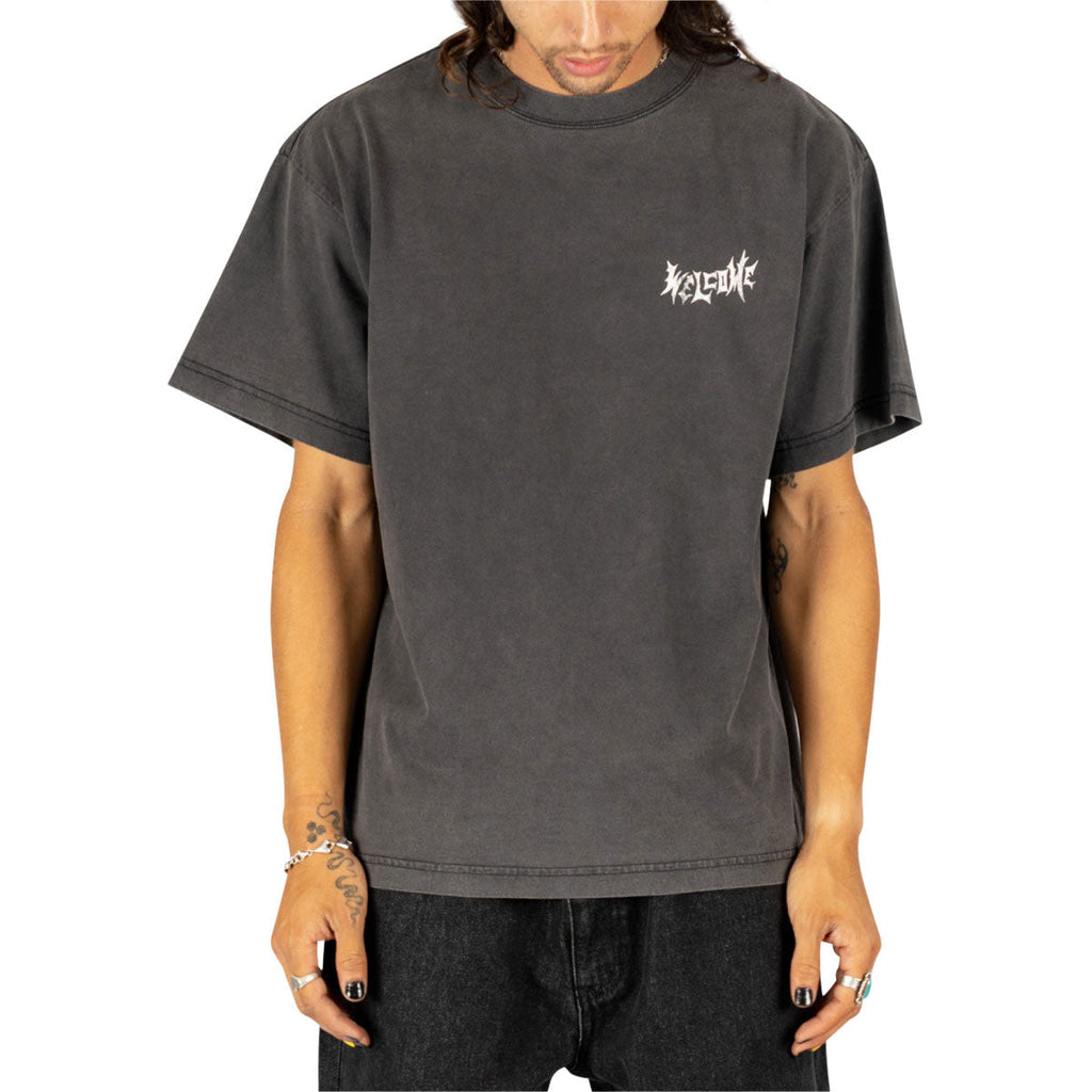 Welcome Iron Wolf T-Shirt - Vintage Black
