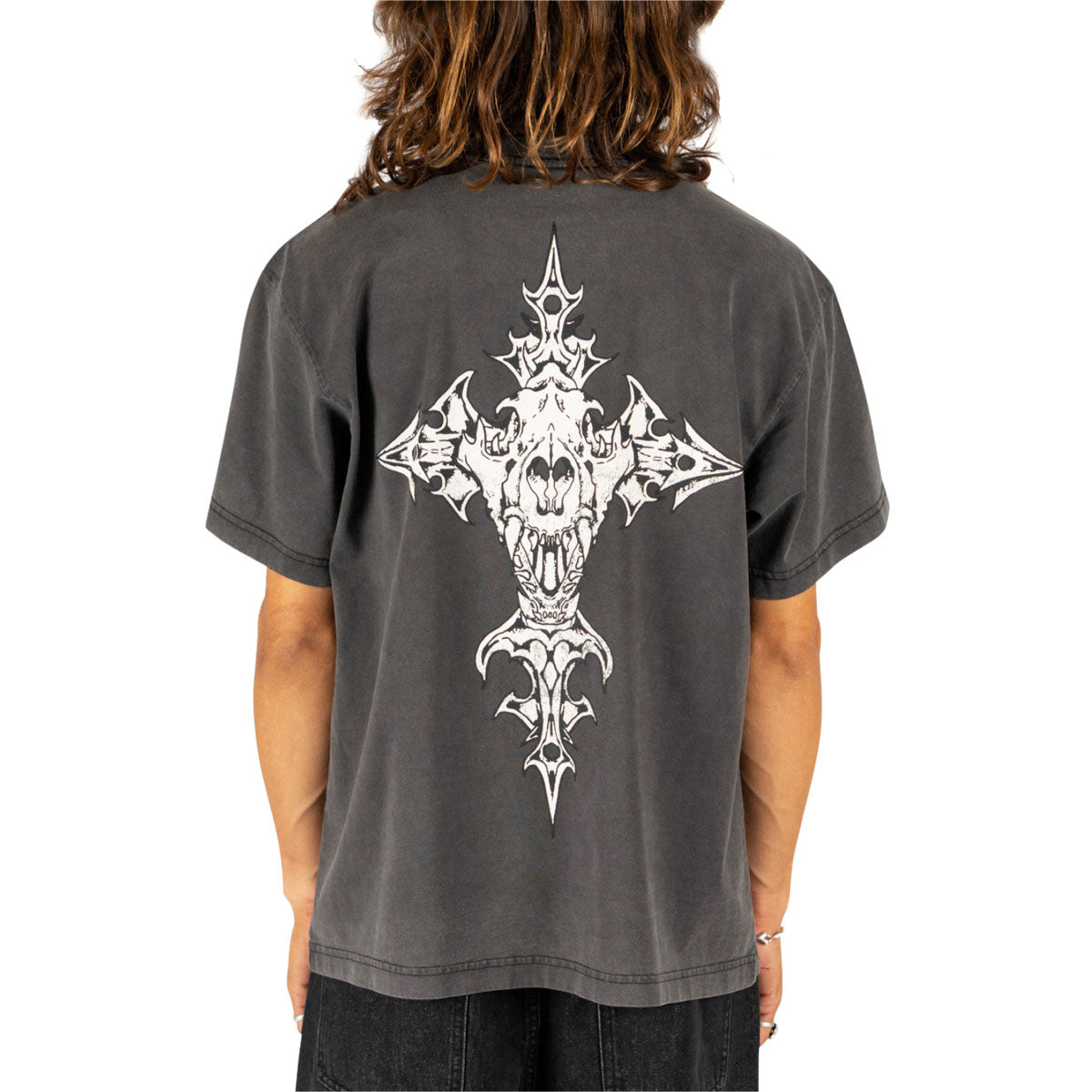 Welcome Iron Wolf T-Shirt - Vintage Black