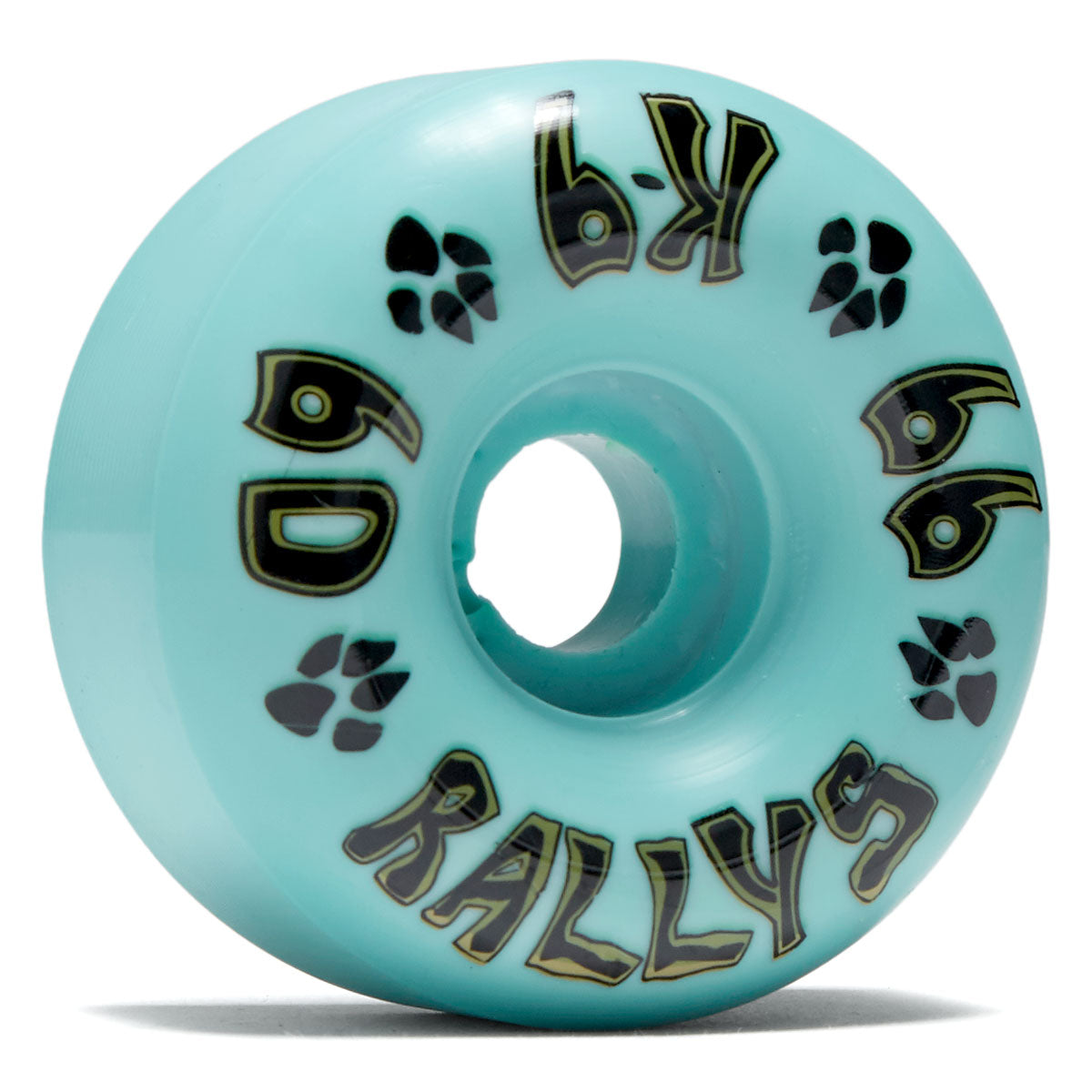Dogtown K-9 Rally 99a Skateboard Wheels - Teal - 60mm