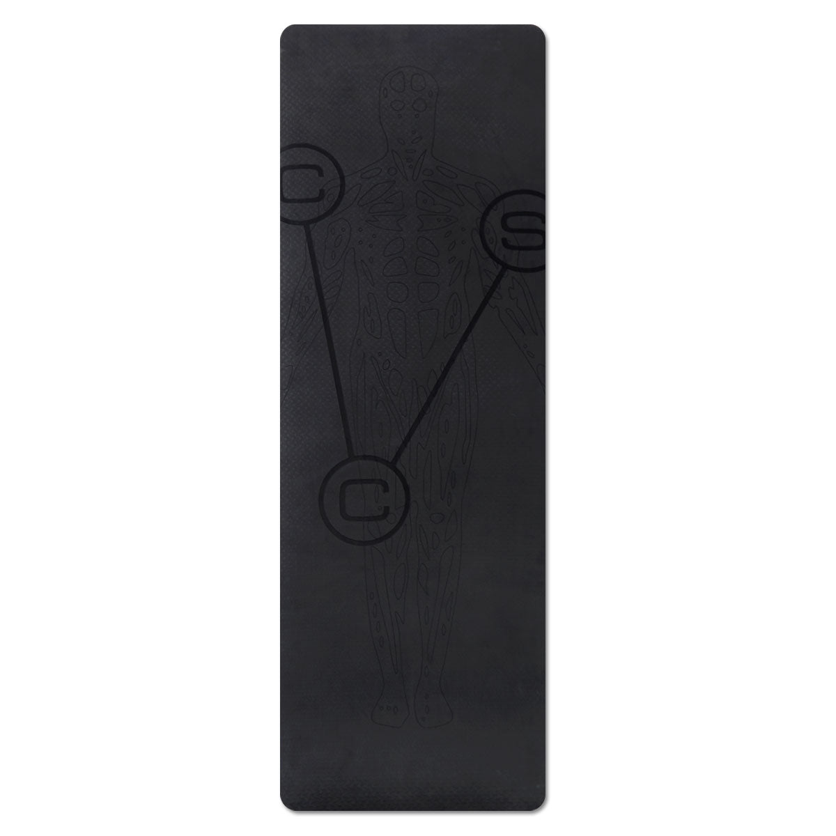 CCS Rehab PT Yoga Mat - Grey - 10mm