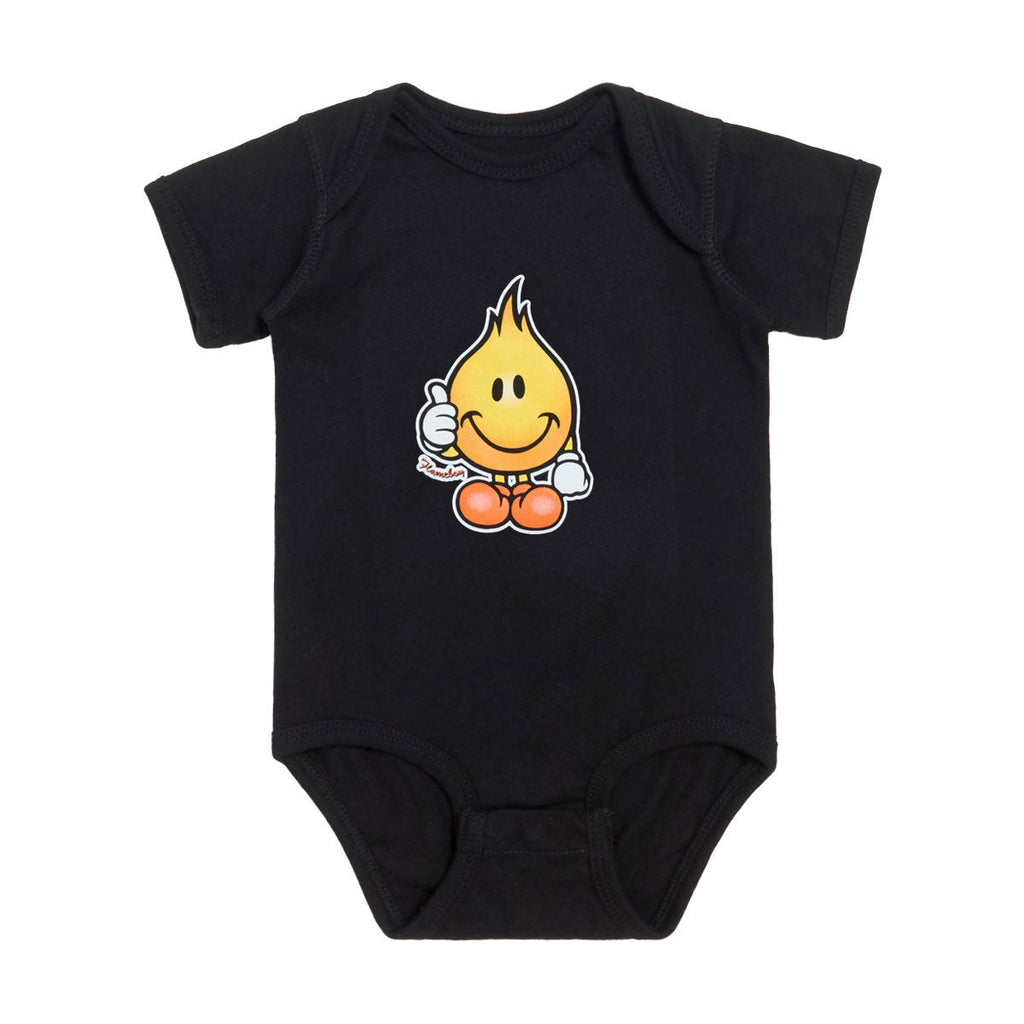 World Industries Classic Flameboy Onesie - Black