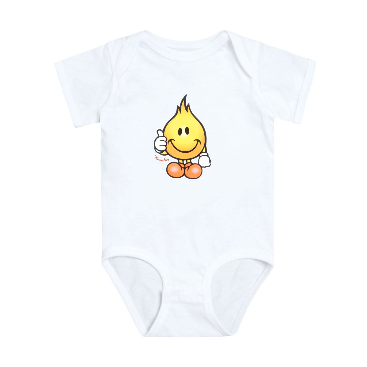 World Industries Classic Flameboy Onesie - White