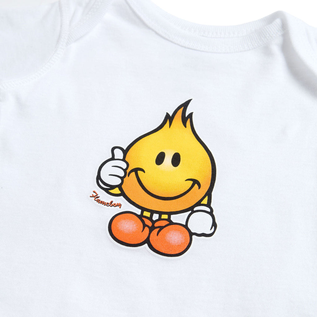 World Industries Classic Flameboy Onesie - White