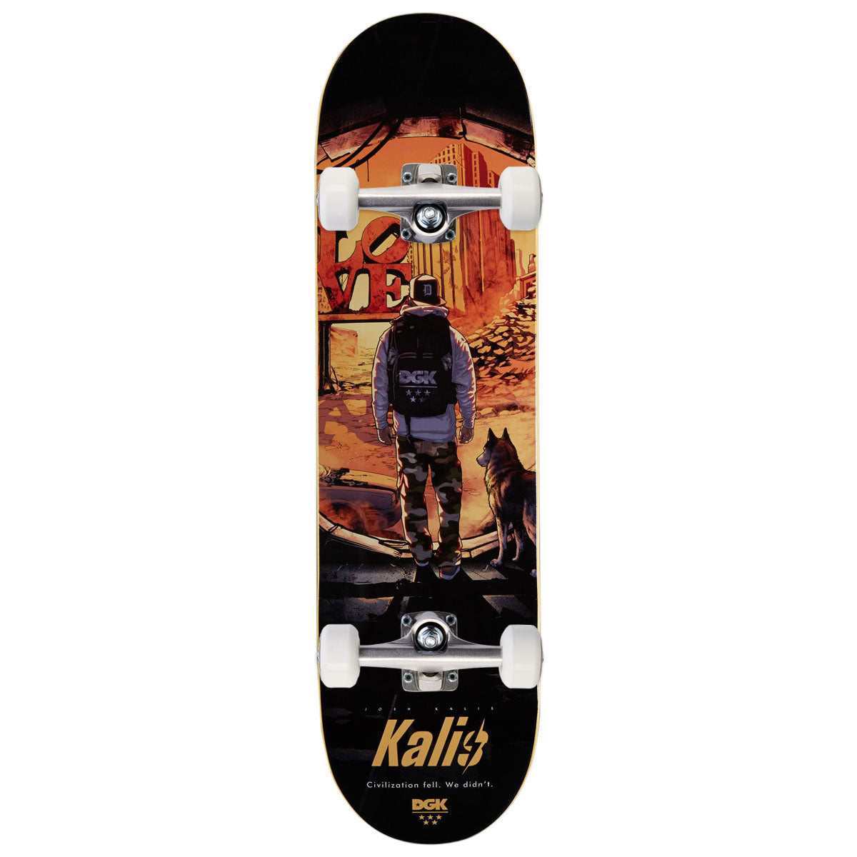 DGK Civilization Kalis Skateboard Complete - 7.80"