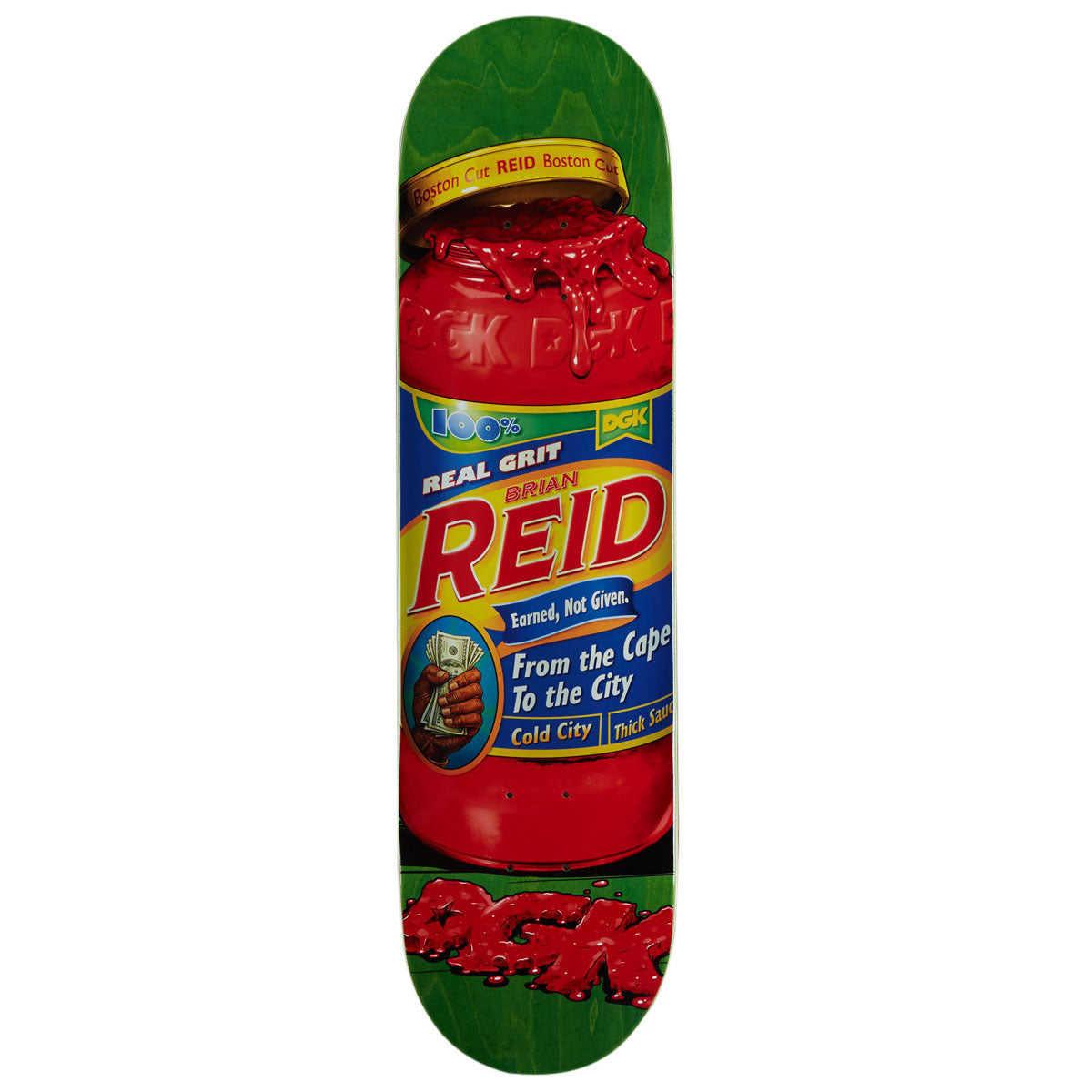 DGK Thick Sauce Reid Skateboard Deck - 8.10"