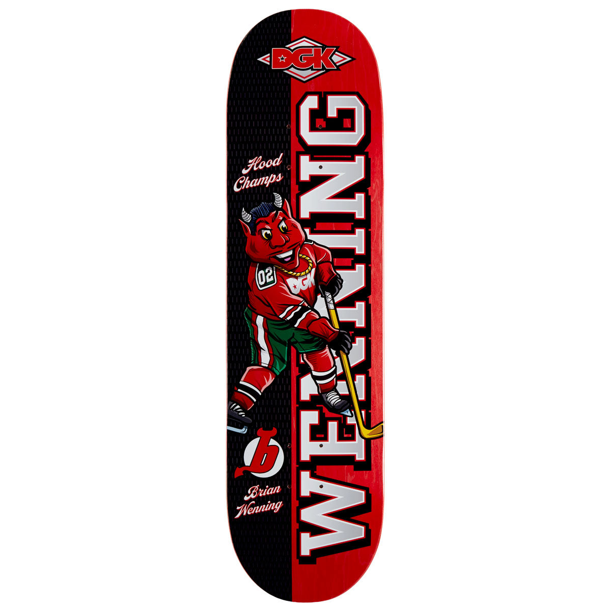 DGK Street Soldier Brian Wenning Skateboard Deck - 8.25"