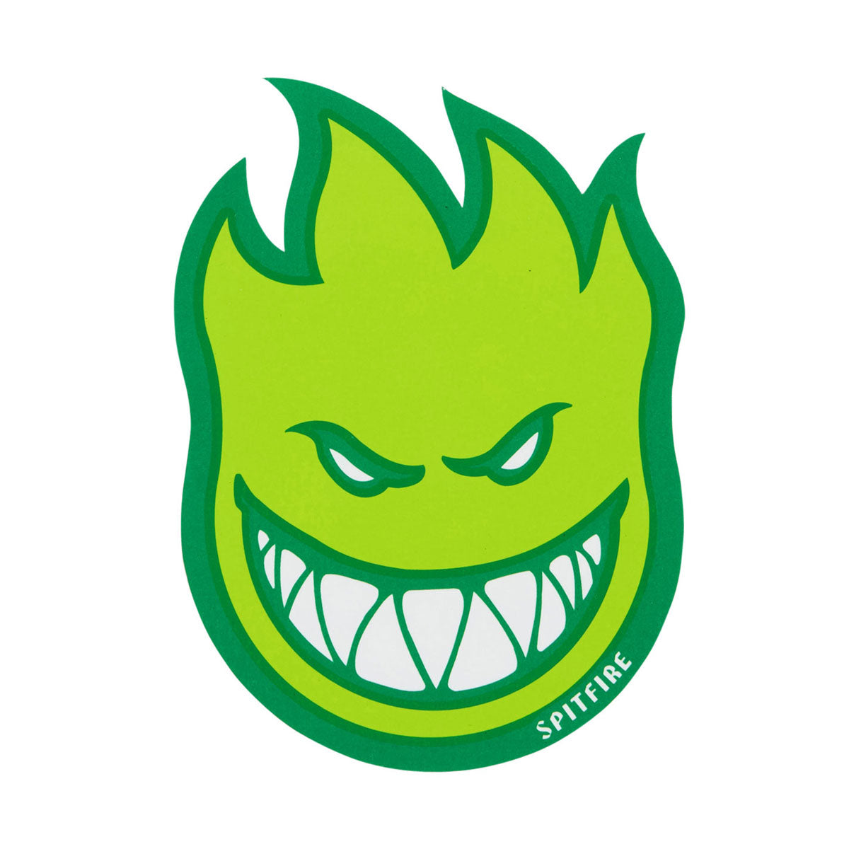 Spitfire Bighead Fill Sticker - Light Green/Dark Green - MD