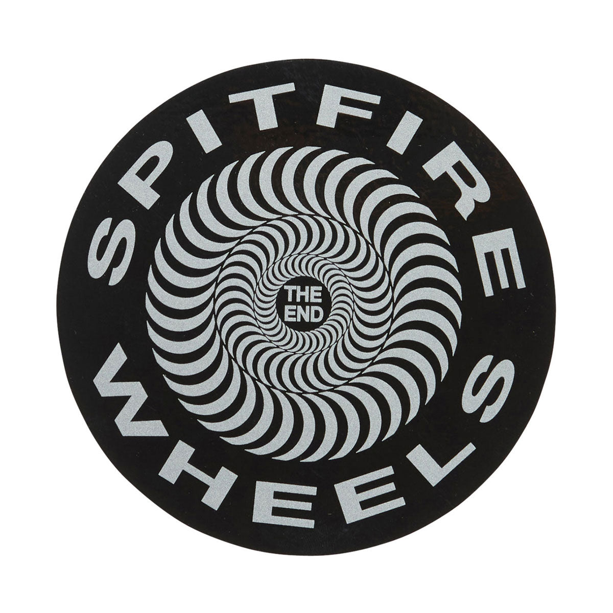 Spitfire Classic Swirl Sticker - Black/Grey - MD