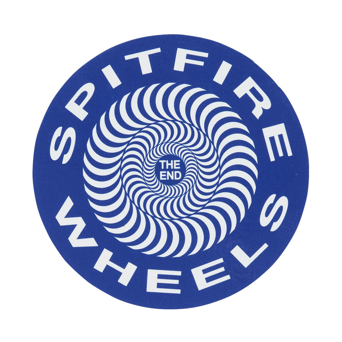Spitfire Classic Swirl Sticker - Blue - MD