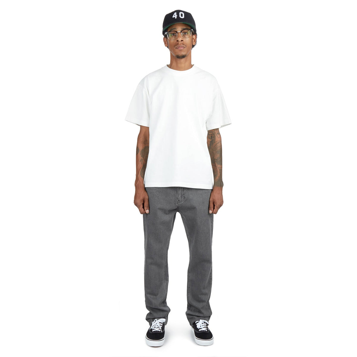 CCS Straight Stretch Denim Jeans - 12oz Grey