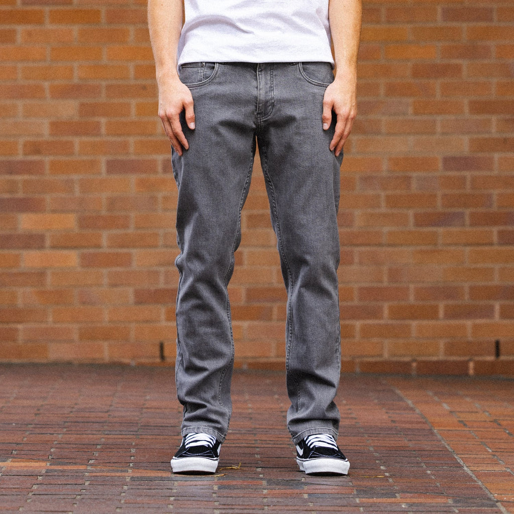 CCS Slim Stretch Denim Jeans - 12oz Grey