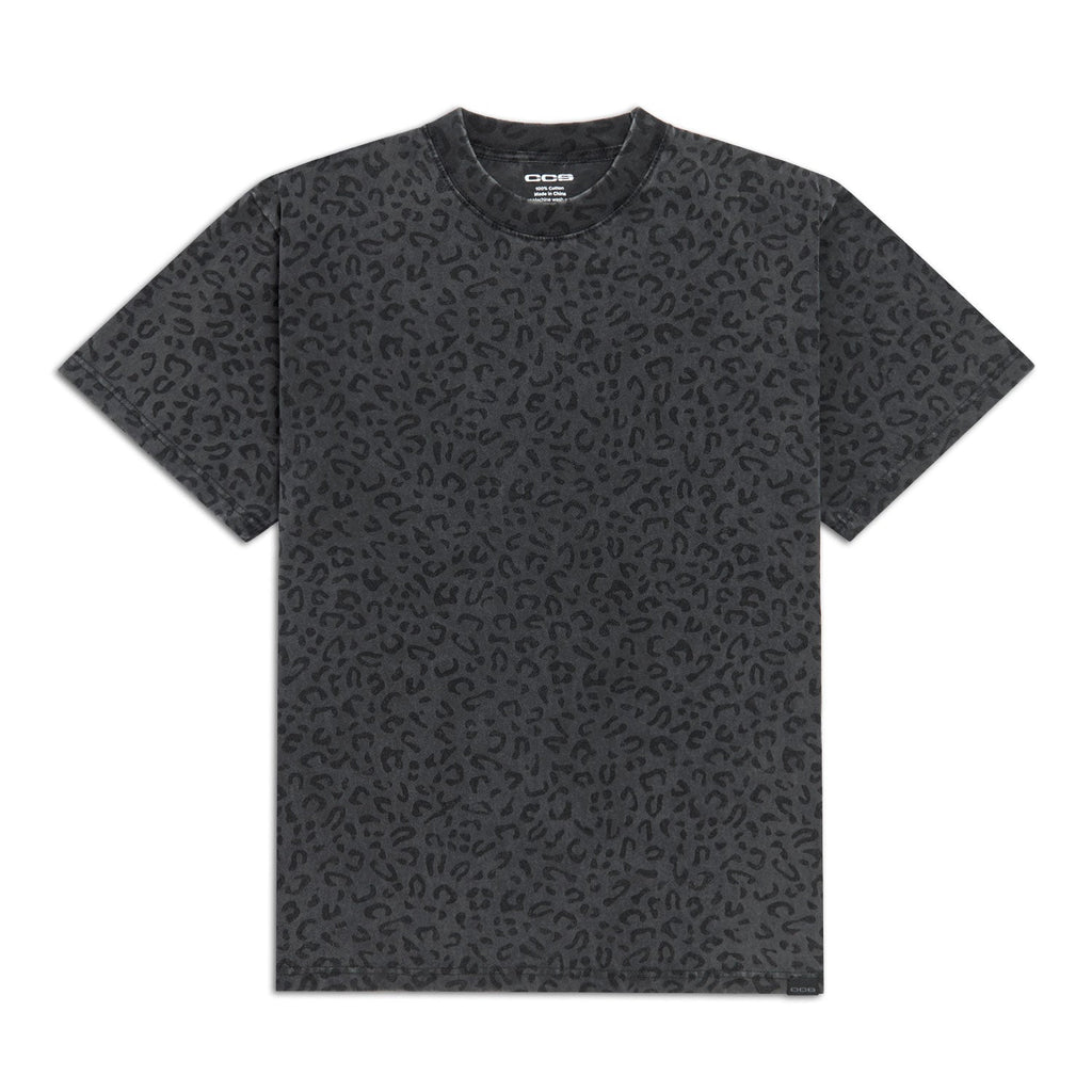 CCS Heavier Leopard T-Shirt - Charcoal