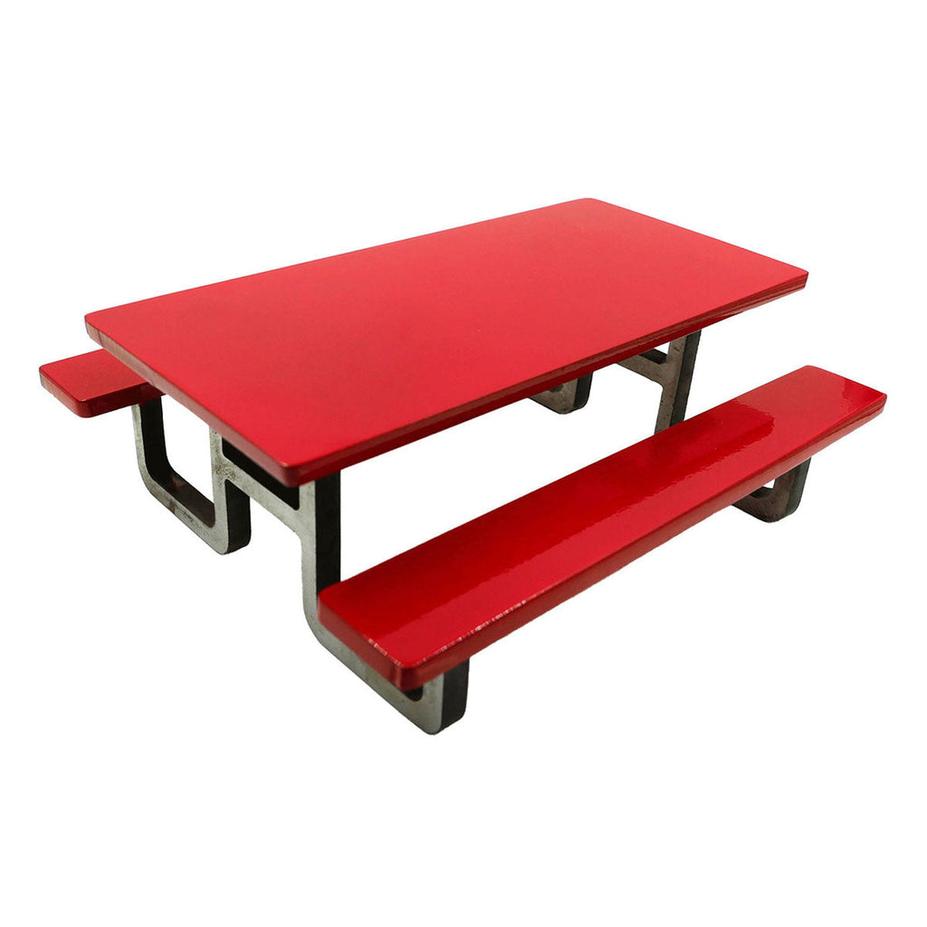 SlushCult Fingerboard Picnic Table - Red