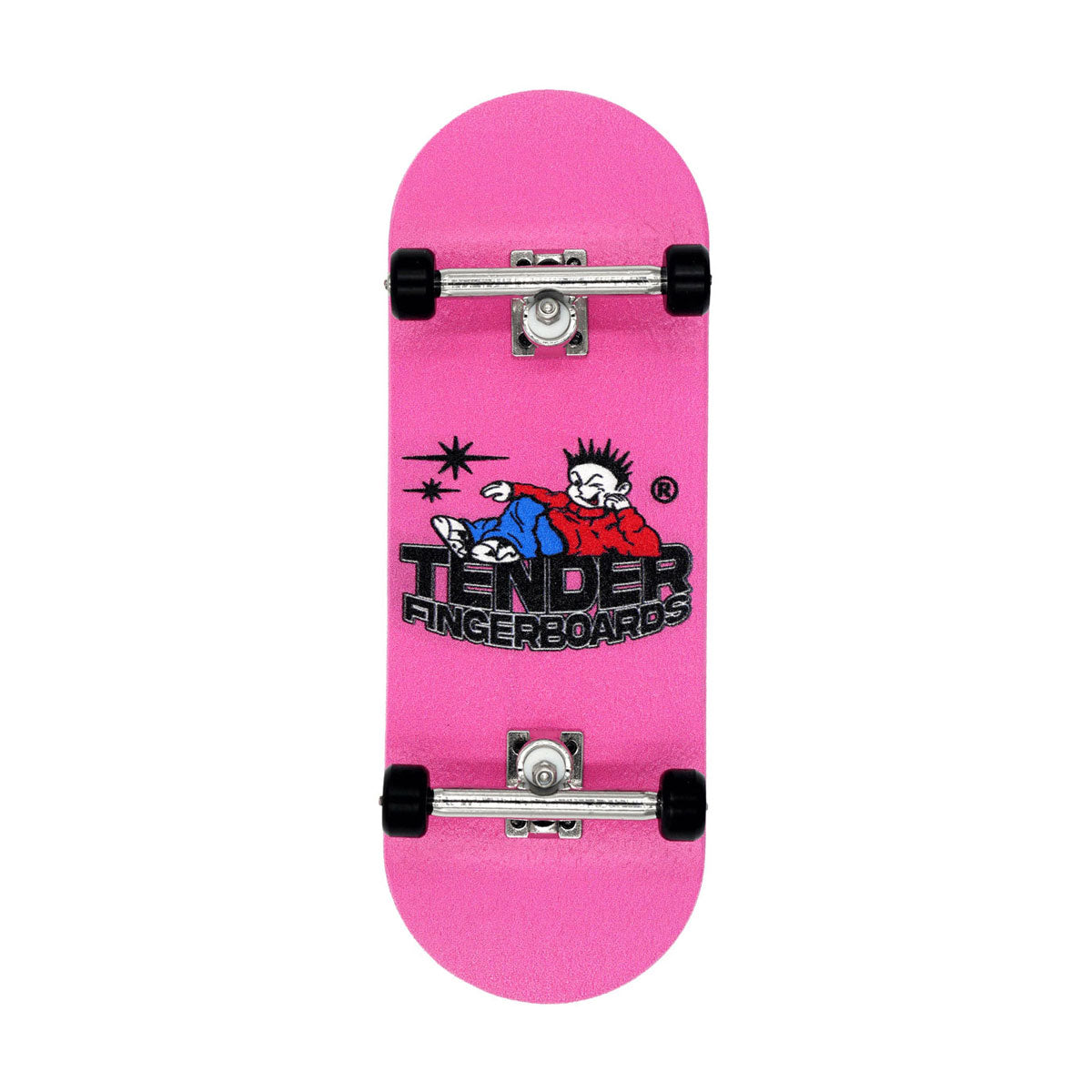 SlushCult Tender No Fucks Grom Fingerboard Complete - Multi