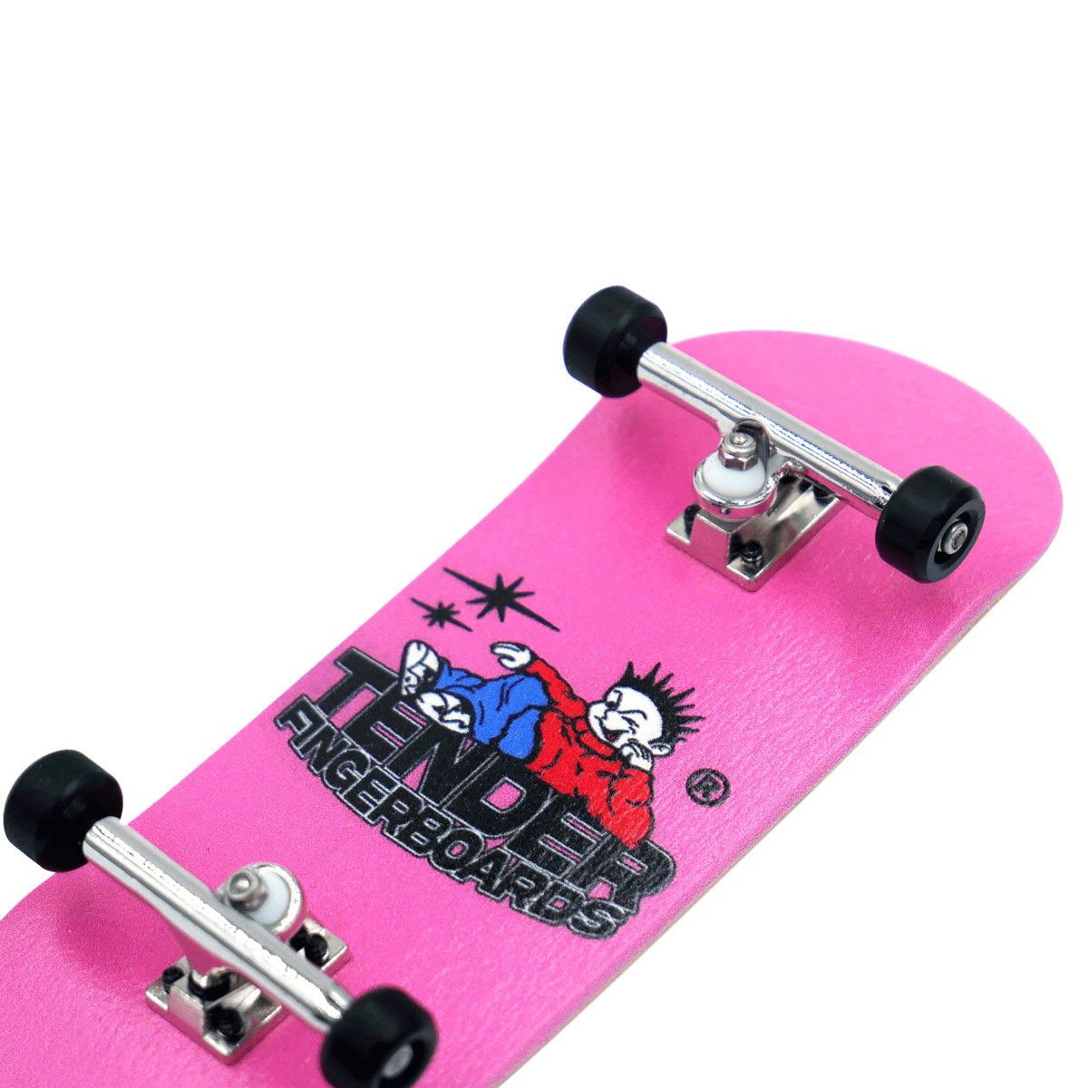 SlushCult Tender No Fucks Grom Fingerboard Complete - Multi