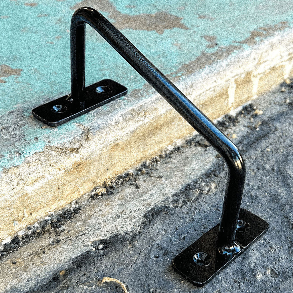 SlushCult D.I.Y. Fingerboard 3 Stair Down Rail - Black