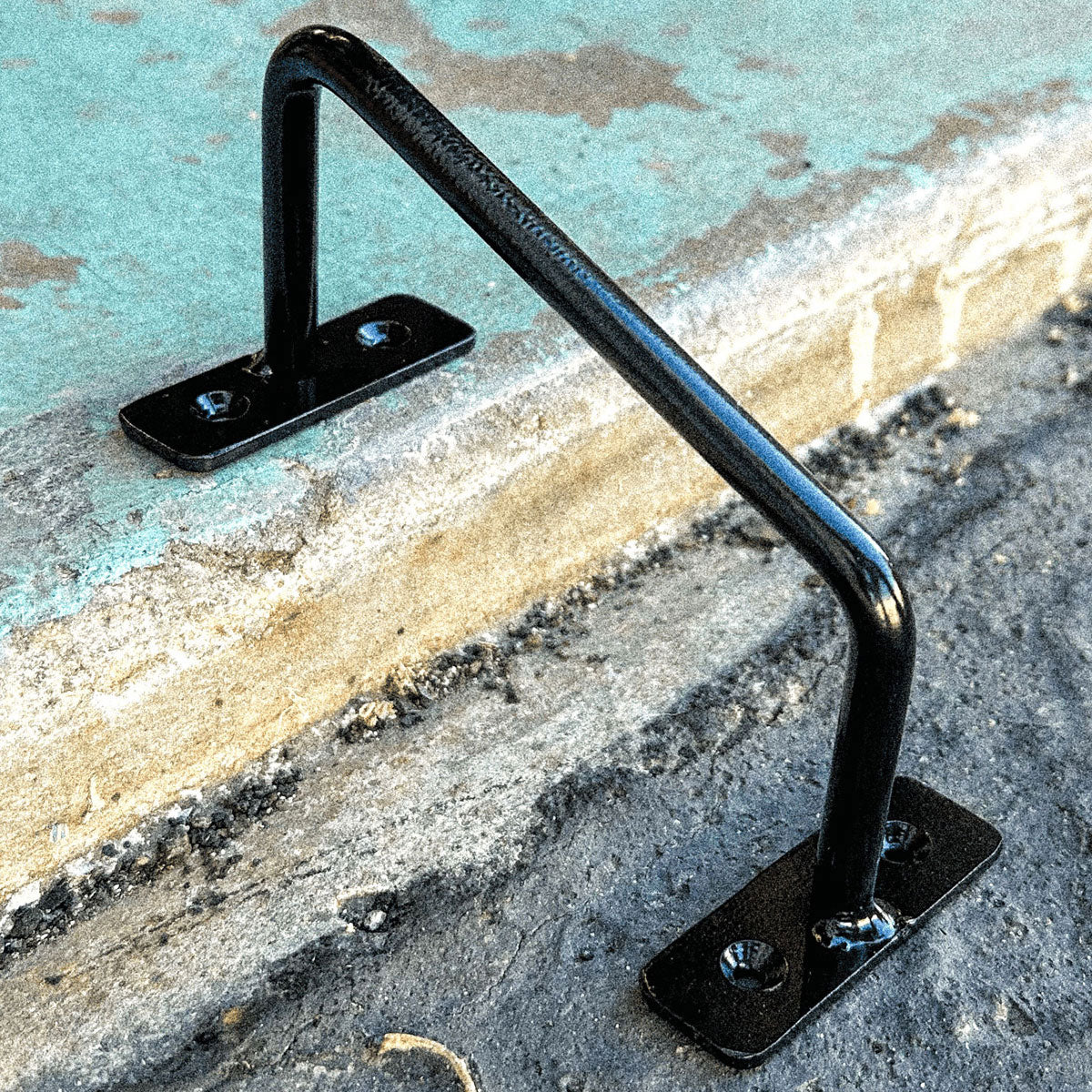 SlushCult D.I.Y. Fingerboard 3 Stair Down Rail - Black