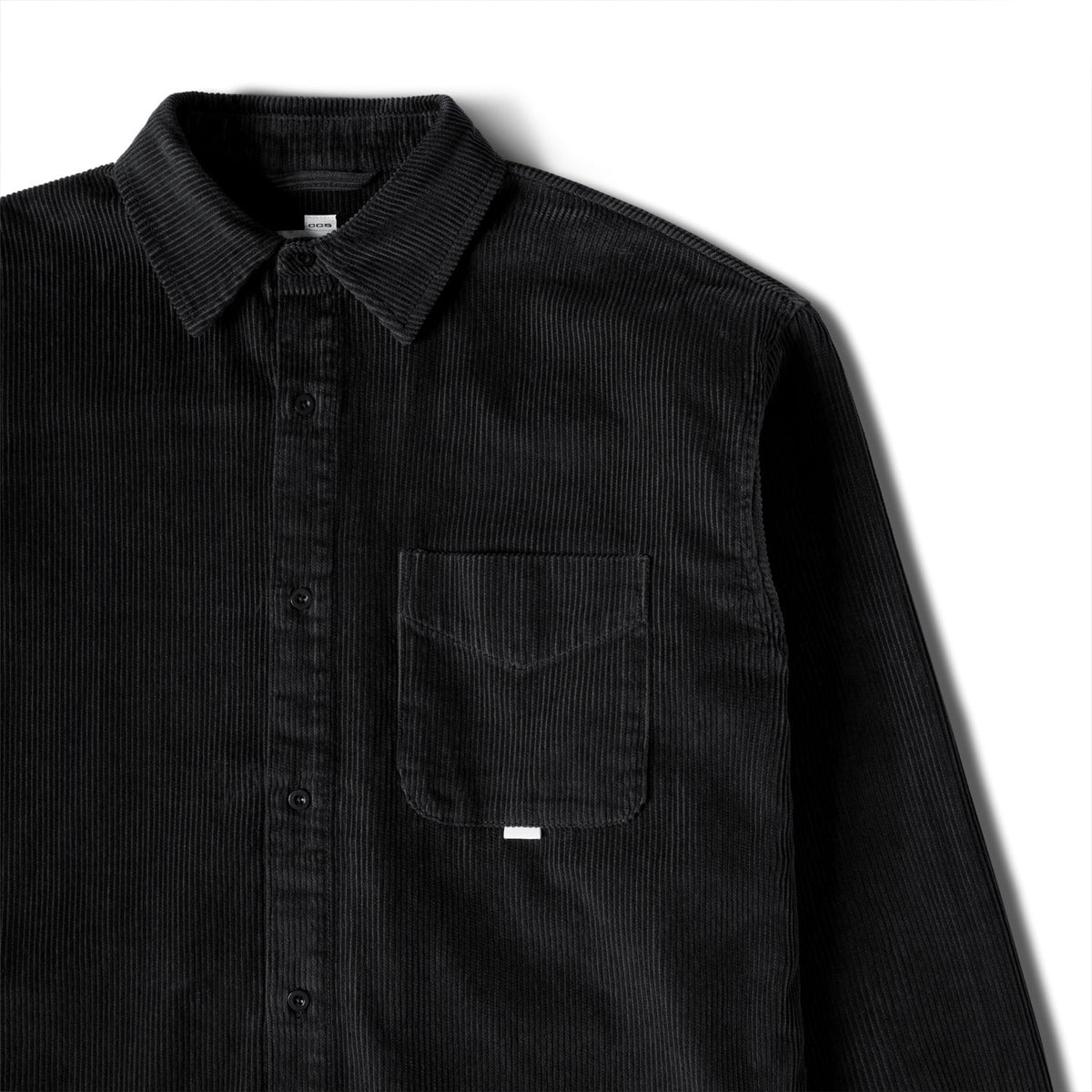 CCS Box Corduroy Shirt - Black