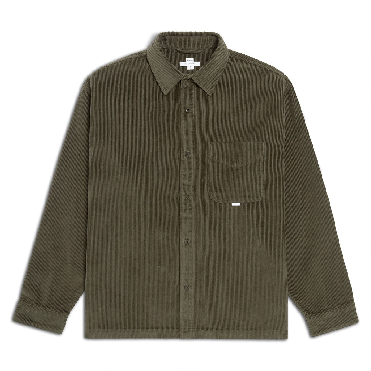 CCS Box Corduroy Shirt - Olive