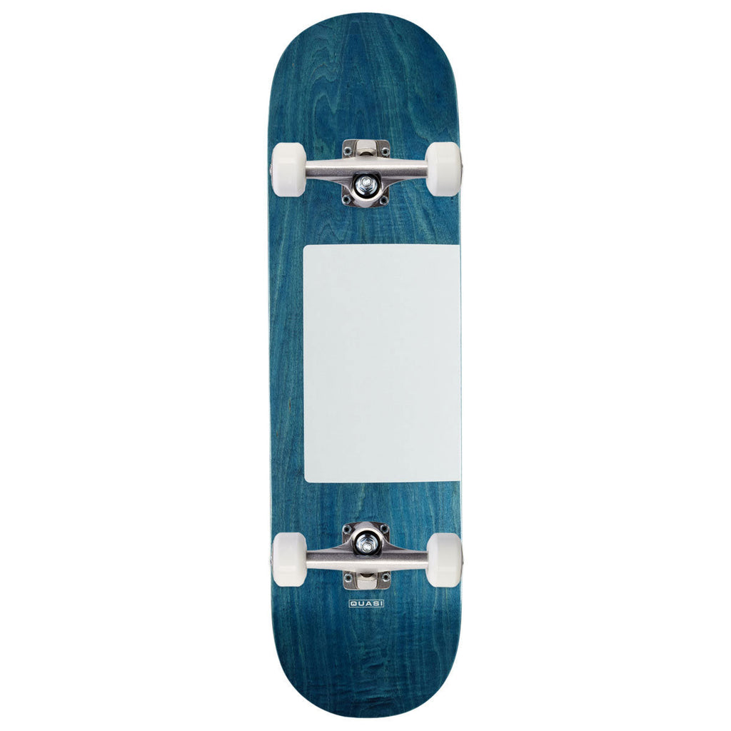 Quasi Proto Skateboard Complete - Custom Dye Navy Veneer - 8.50"