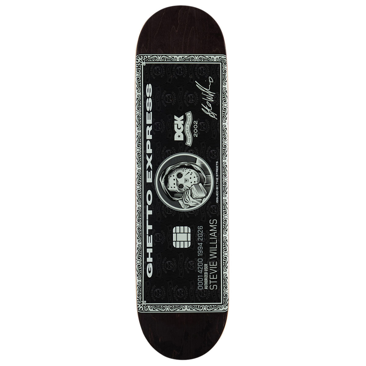 DGK Ghetto Express Stevie Skateboard Deck - 8.25"