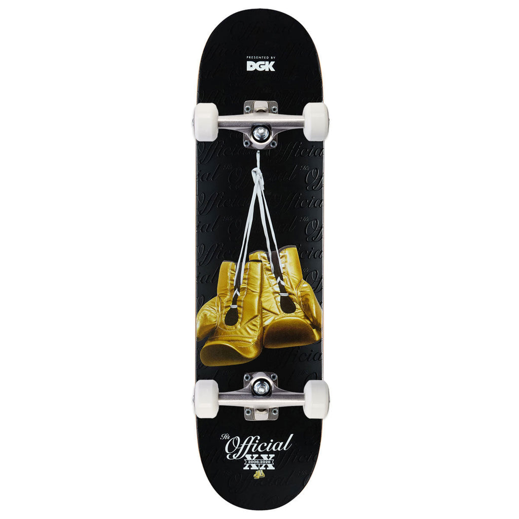 DGK It's Official Gloves Skateboard Complete - Embossed - 8.06"