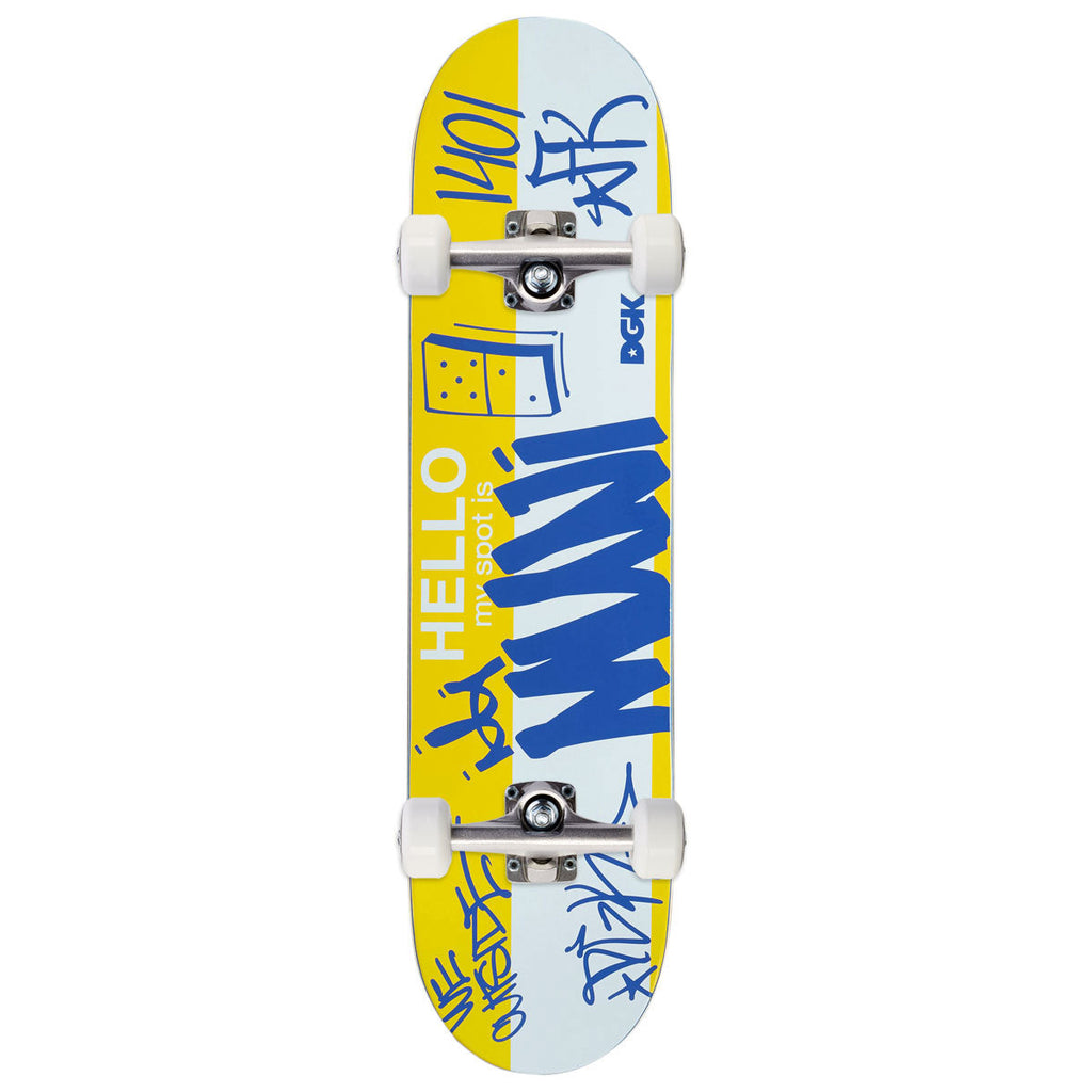 DGK My Spot Is Muni Skateboard Complete - 7.75"