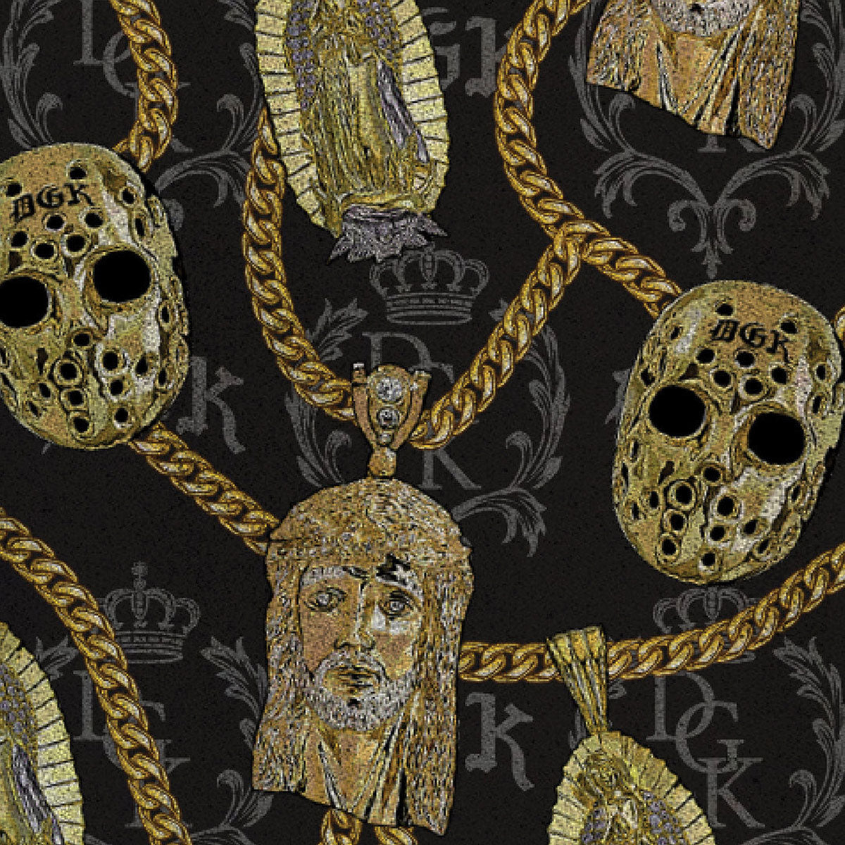 DGK Pieces Grip tape - Black