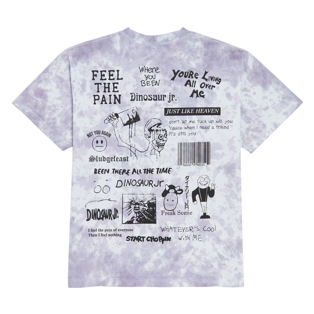Color Bars x Dinosaur Jr Weirdness T-Shirt - Tie Dye
